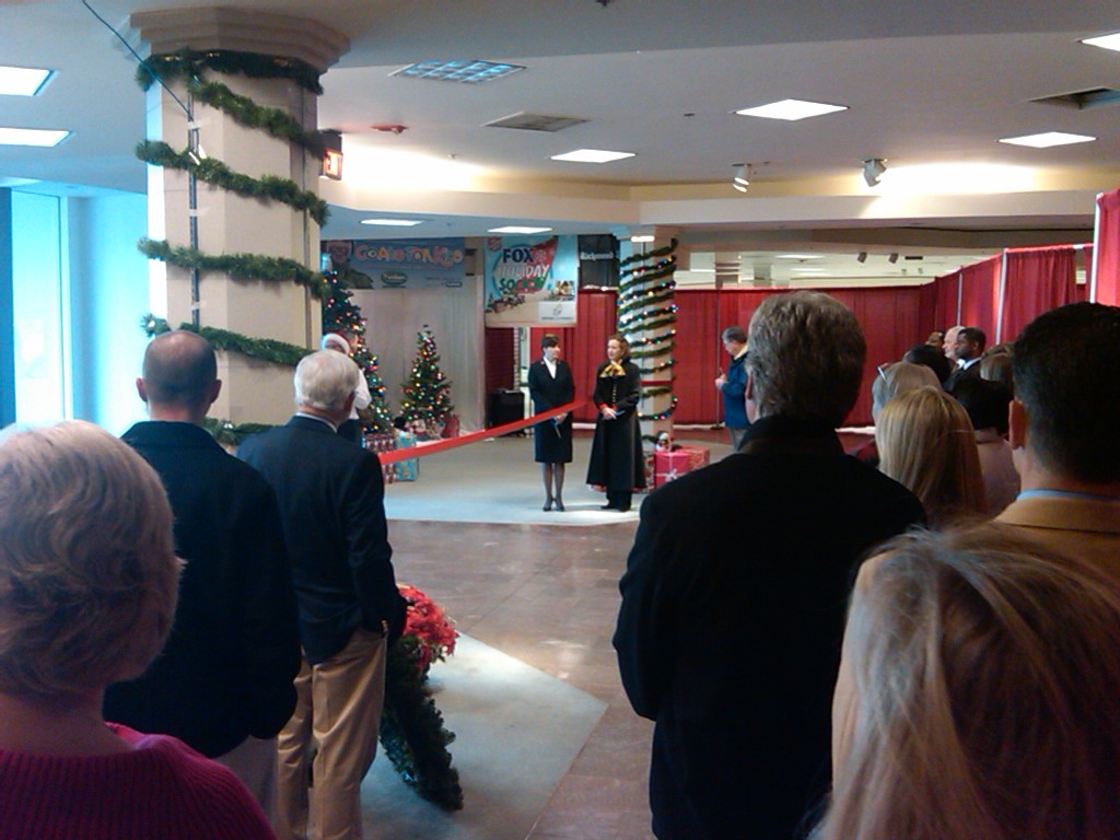 Salvation Army Christmas Center Ribbon Cutting