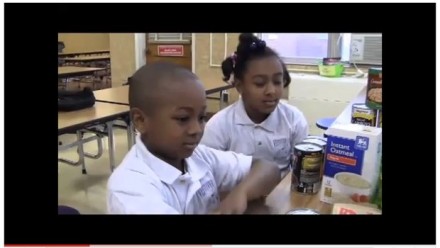 Westover Hill Elementary kids collecting food & funds for 100k Meals